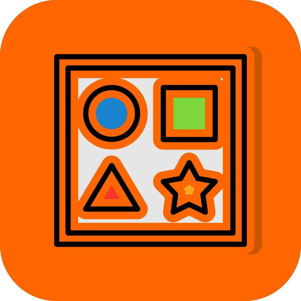Shape Toy Vector Icon Design