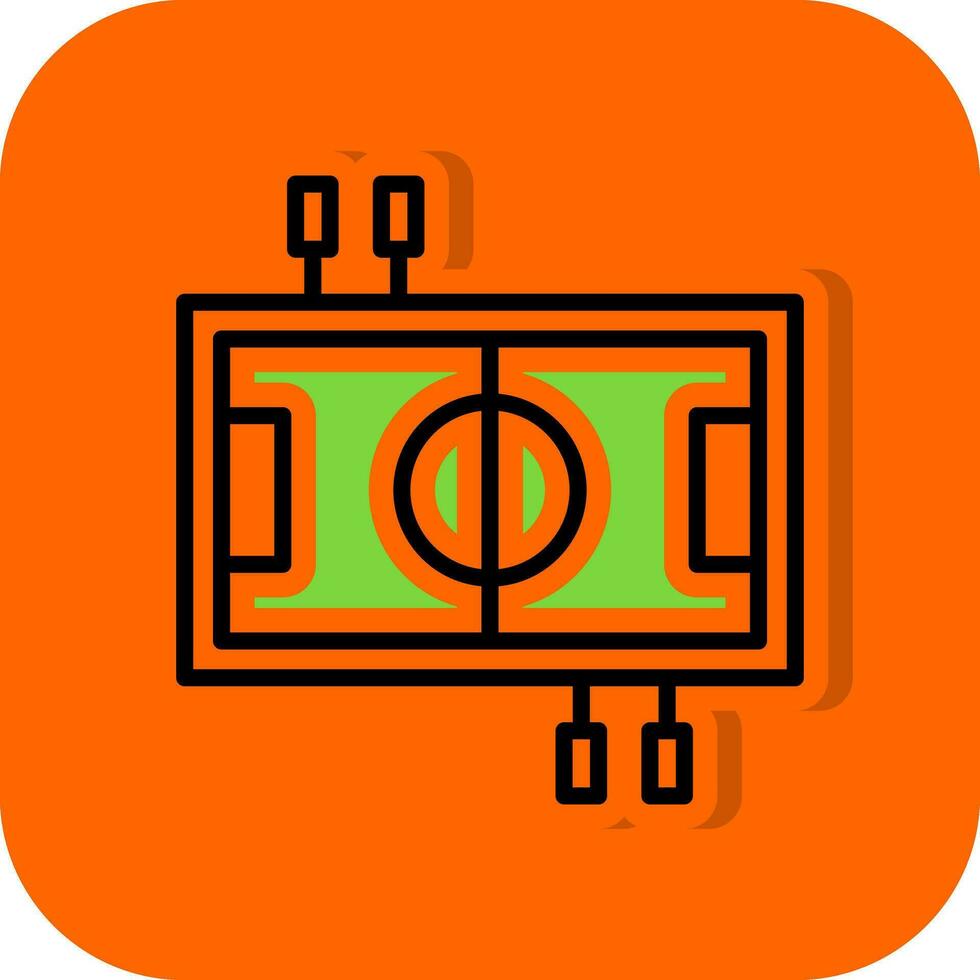 Table Football Vector Icon Design