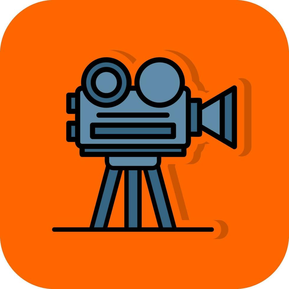 Video Recorder Vector Icon Design