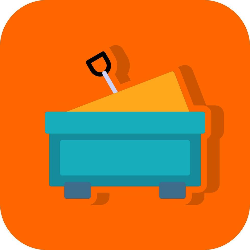 Sandbox Vector Icon Design