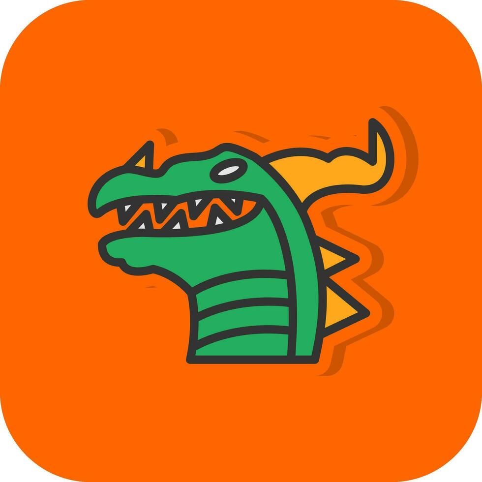 Dragon Vector Icon Design