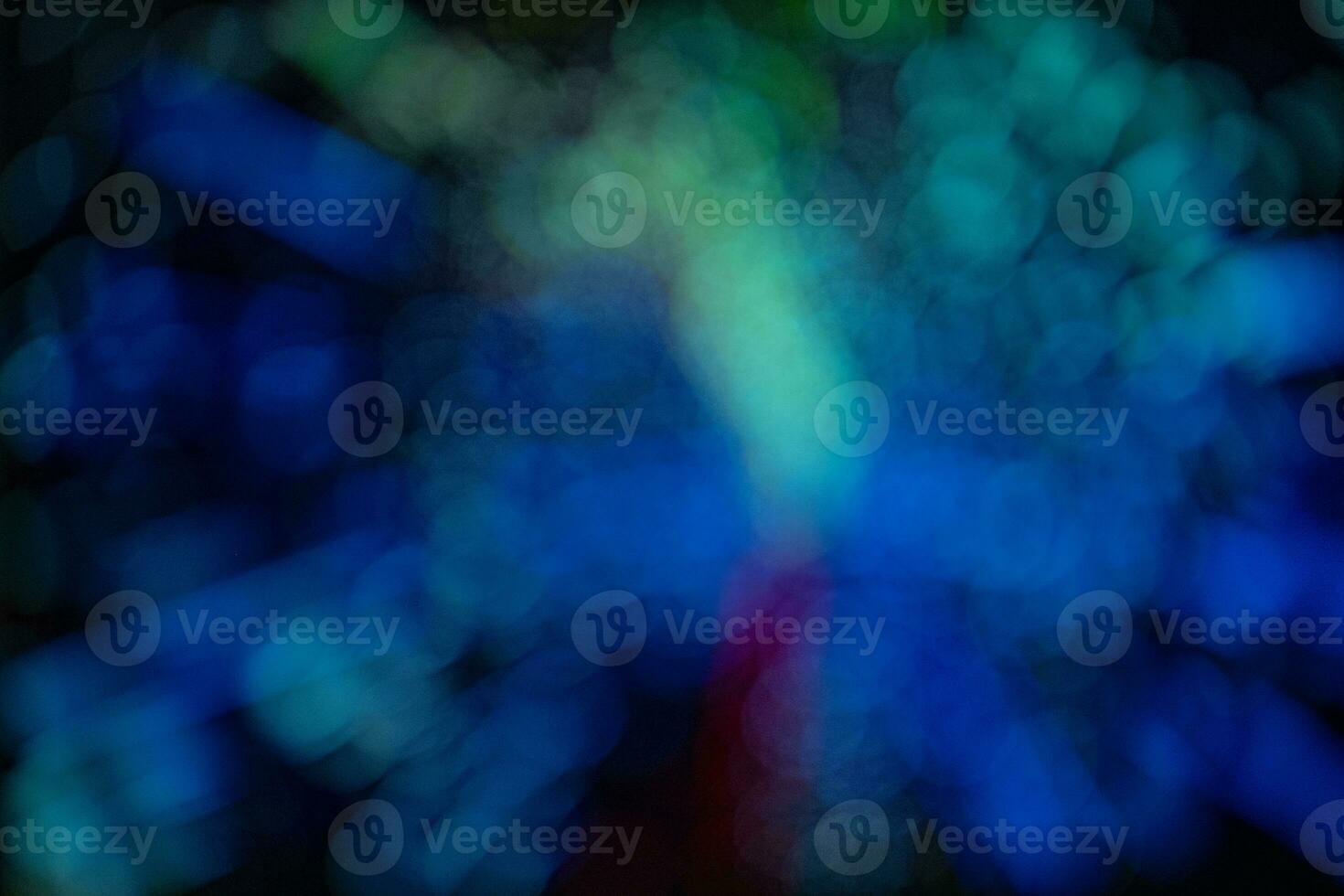 Colorful bokeh backgrounds come in a variety of colors, including red, blue, white as the main color as the main color for multi-dimensionality, and the background also black. photo