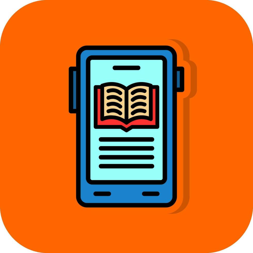 Ebook Vector Icon Design