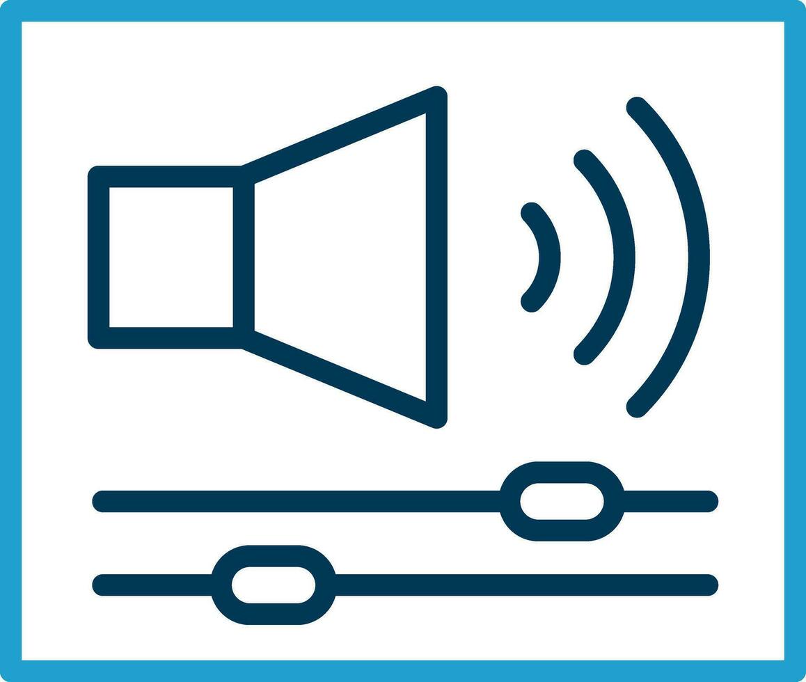 Sound Controller Vector Icon Design