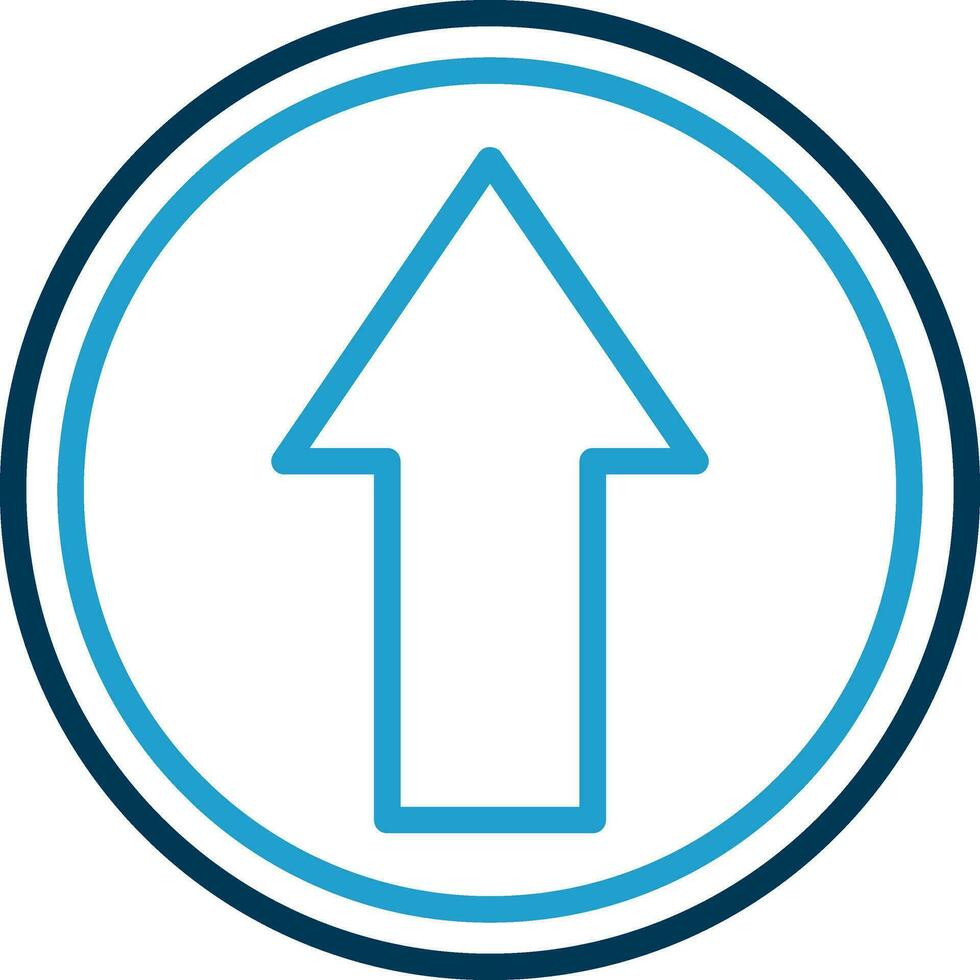 Up Arrow Vector Icon Design