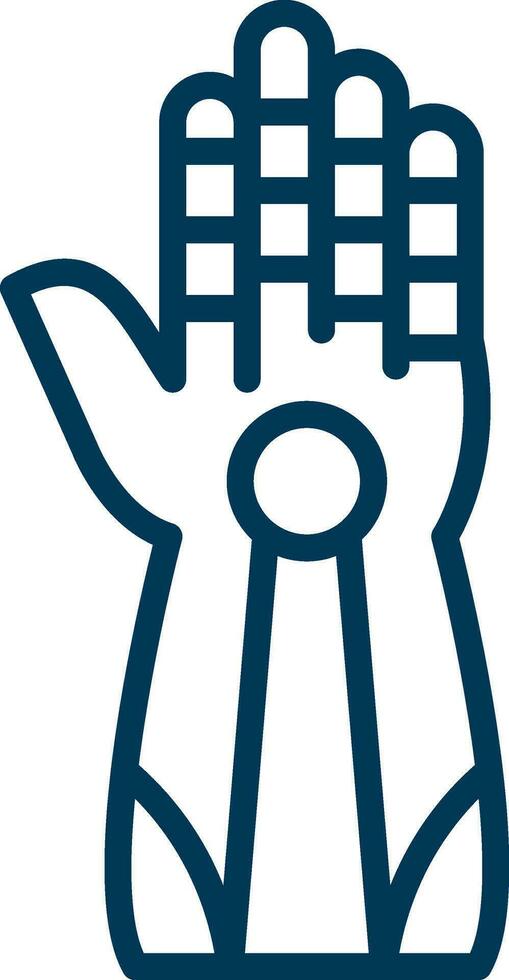 Gauntlet Vector Icon Design