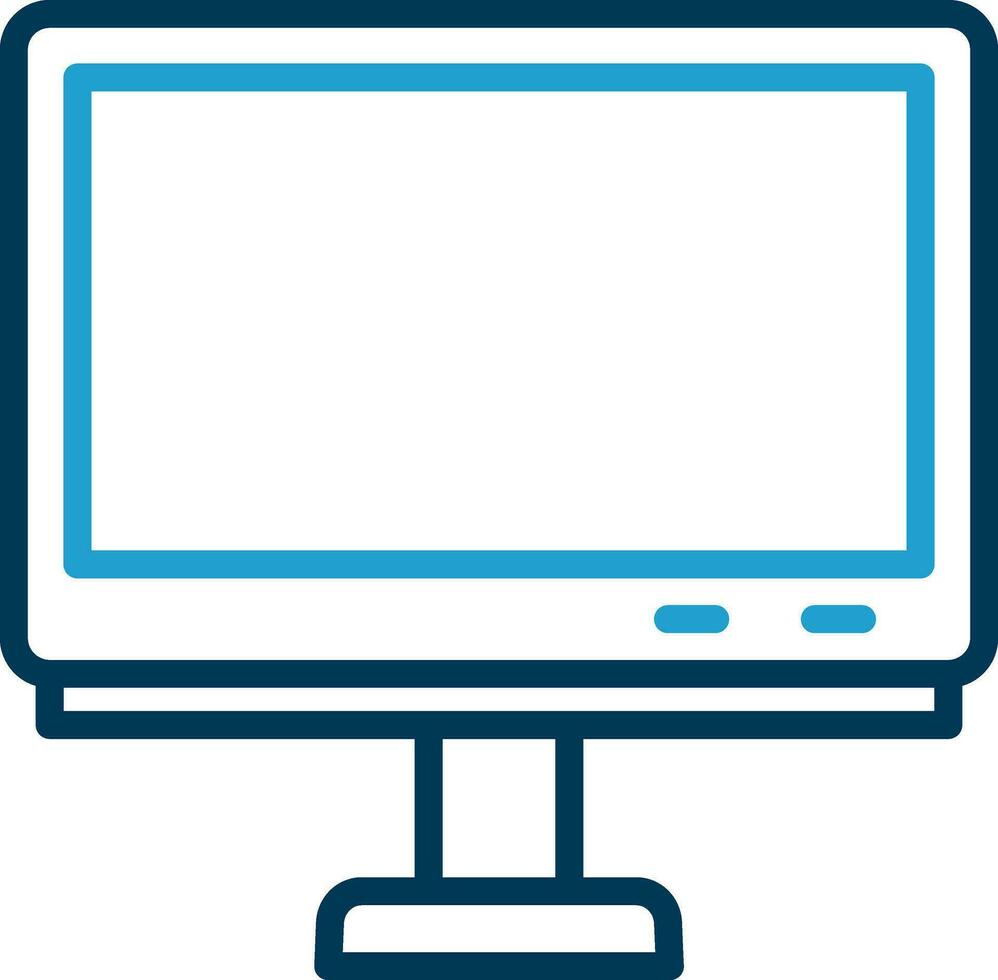 Monitor Vector Icon Design