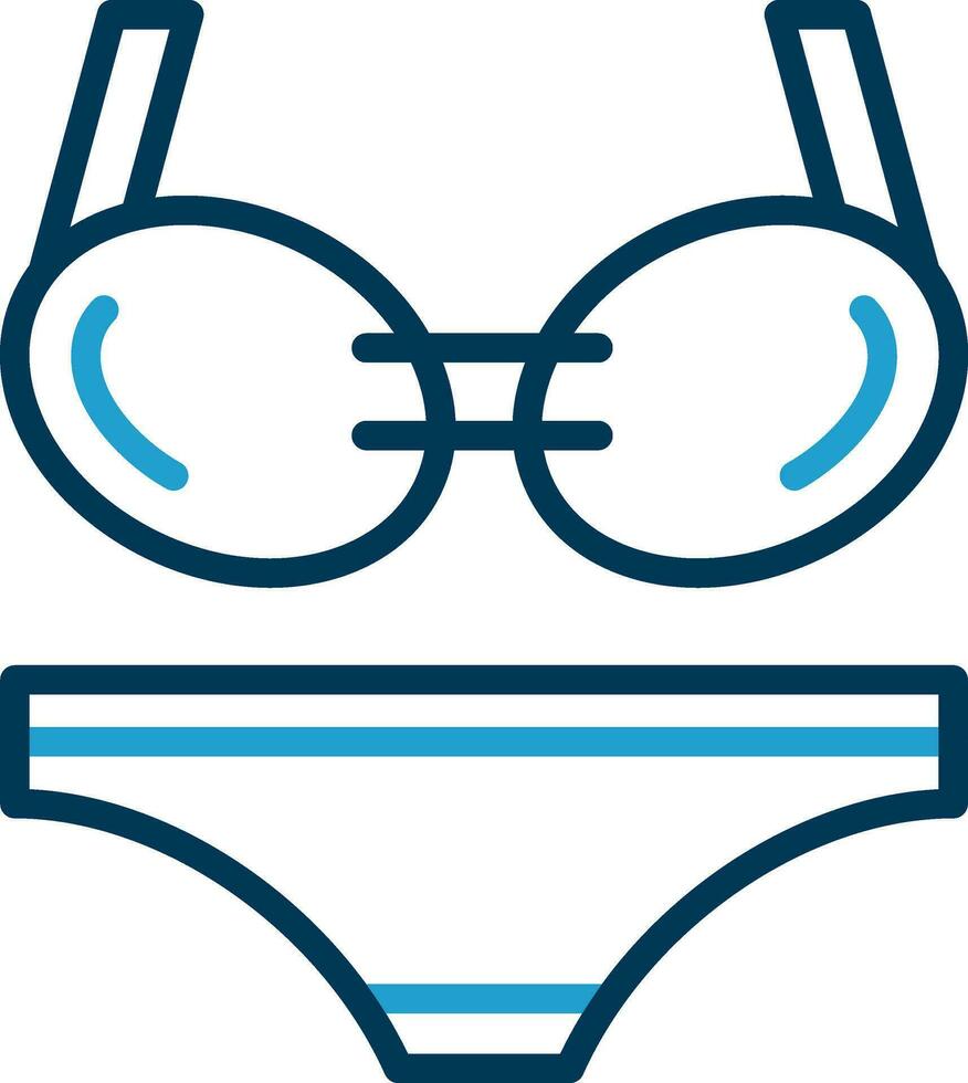 Bikini Vector Icon Design