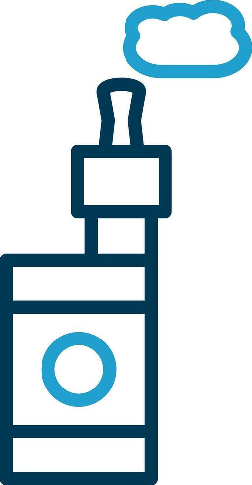 Vaper Vector Icon Design