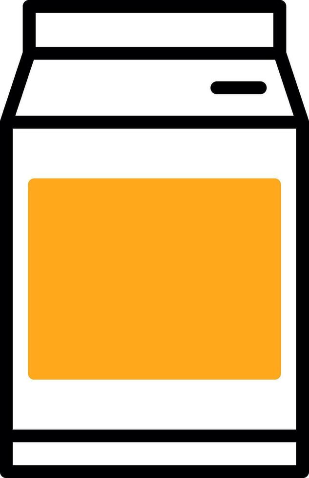 Milk Bottle Vector Icon Design