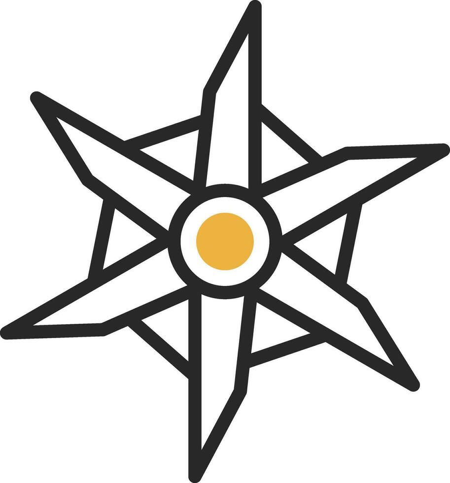 Pinwheel Vector Icon Design