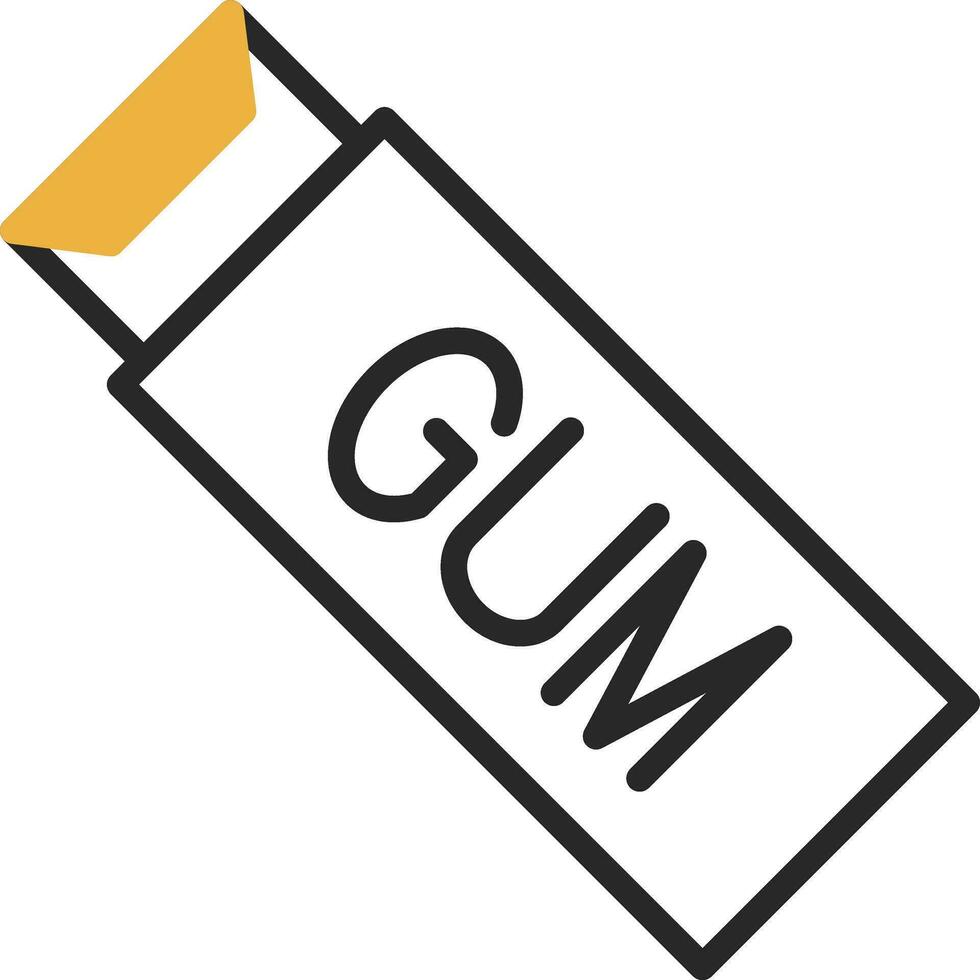 Chewing Gum Vector Icon Design