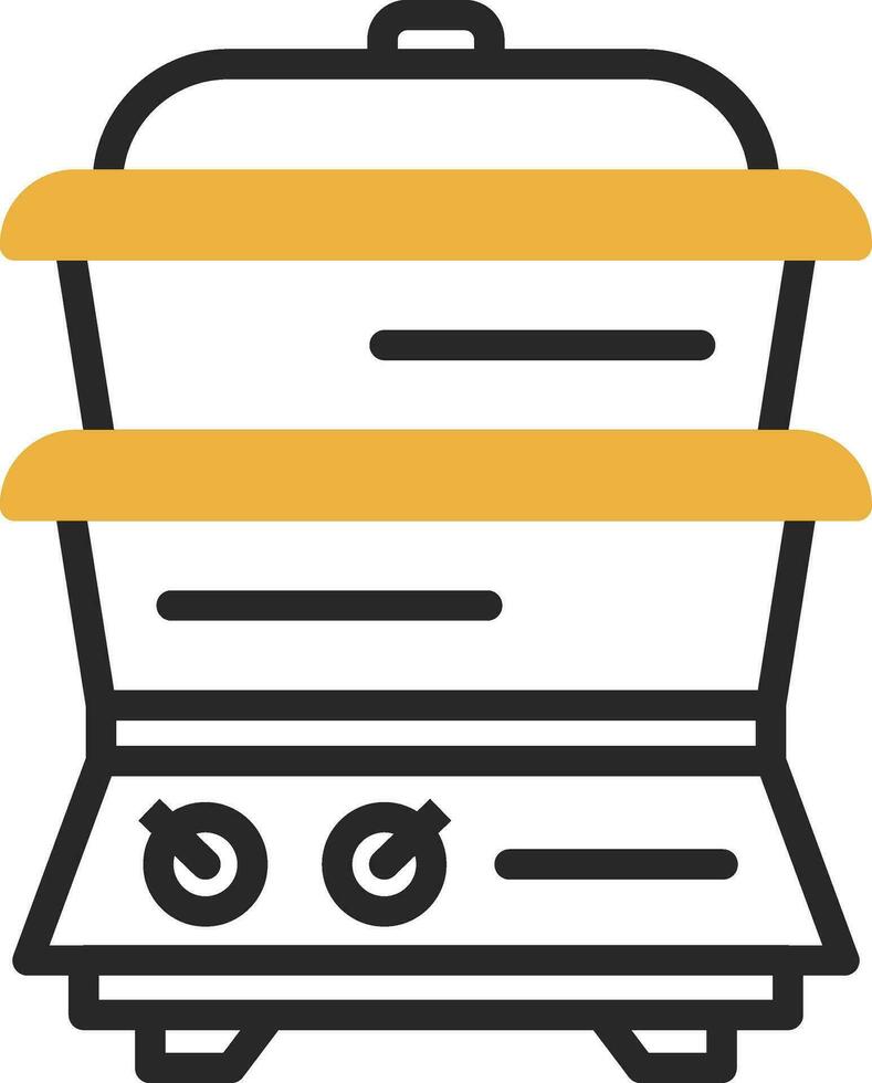 Steamer Vector Icon Design