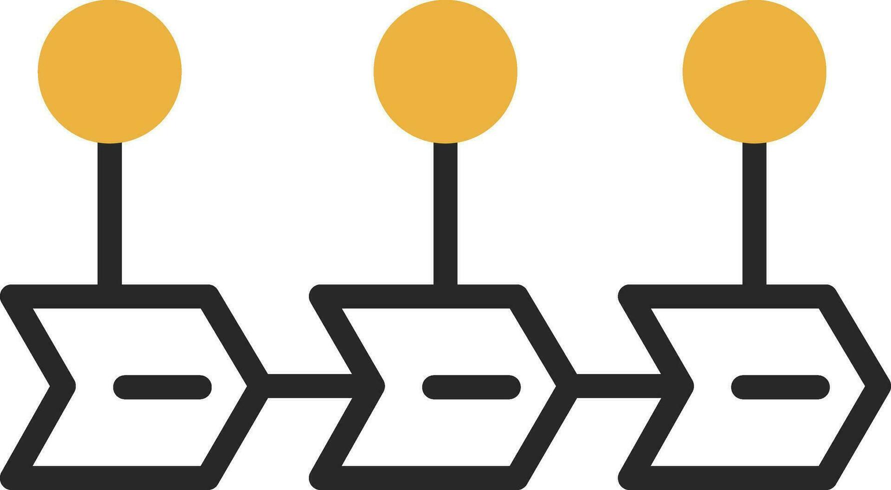 Value Chain Vector Icon Design