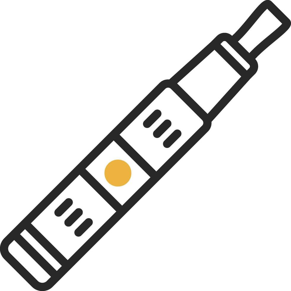 Electronic Cigarette Vector Icon Design