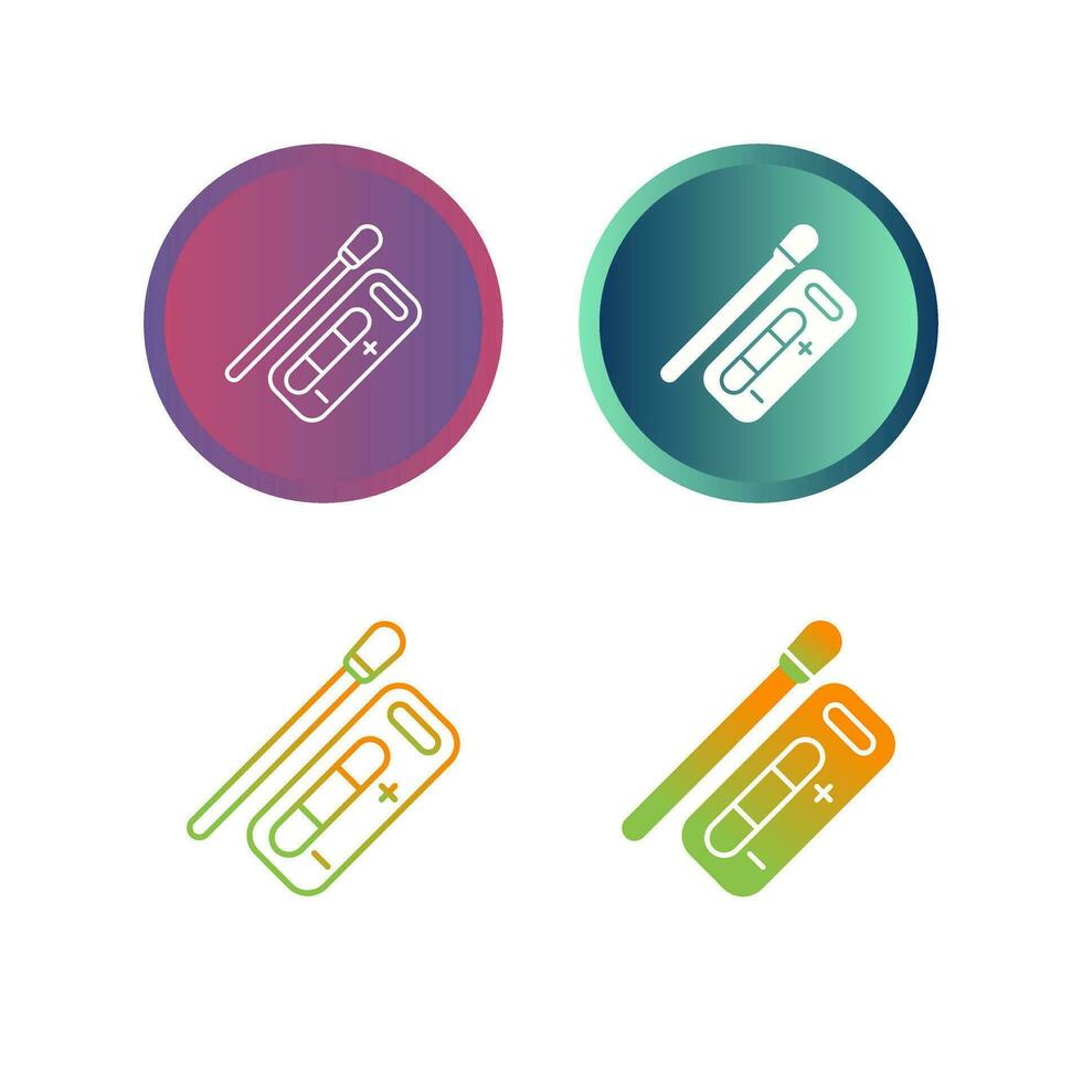 Rapid Test Vector Icon