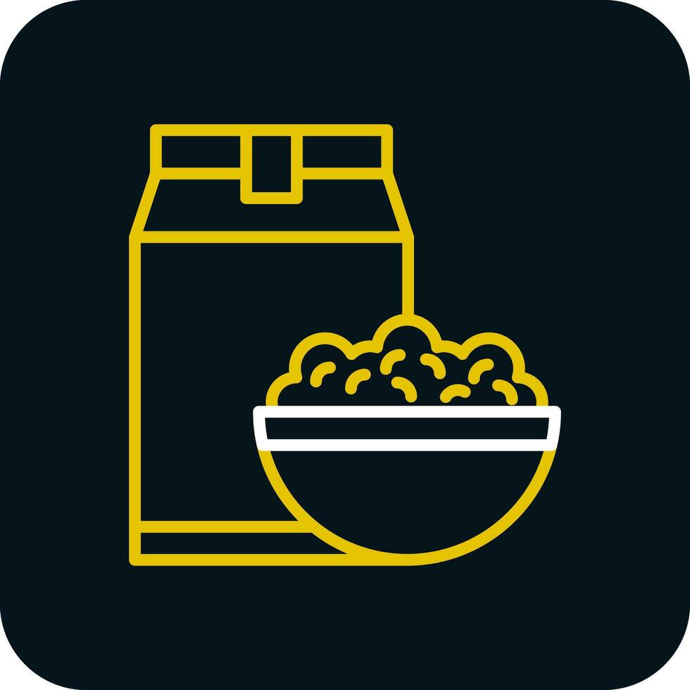 cereal vector icono diseño