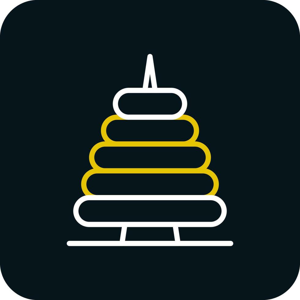 Rings Vector Icon Design