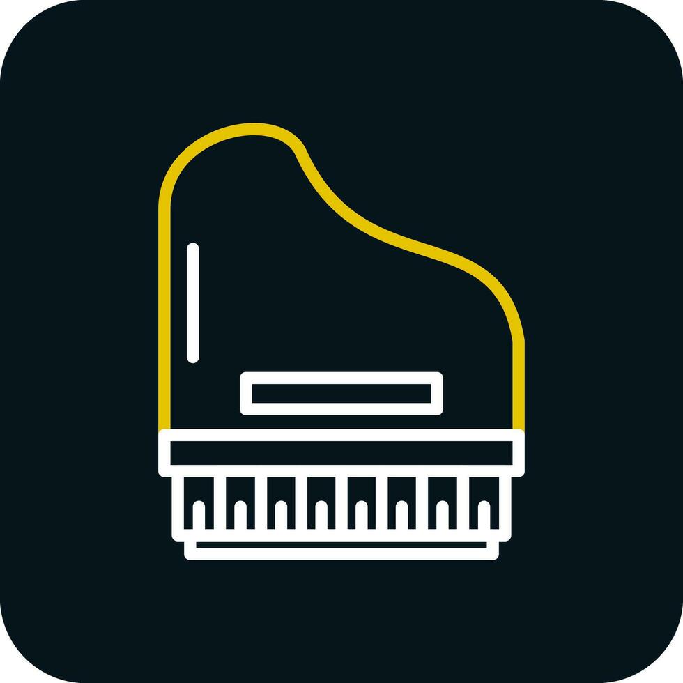 Piano Vector Icon Design