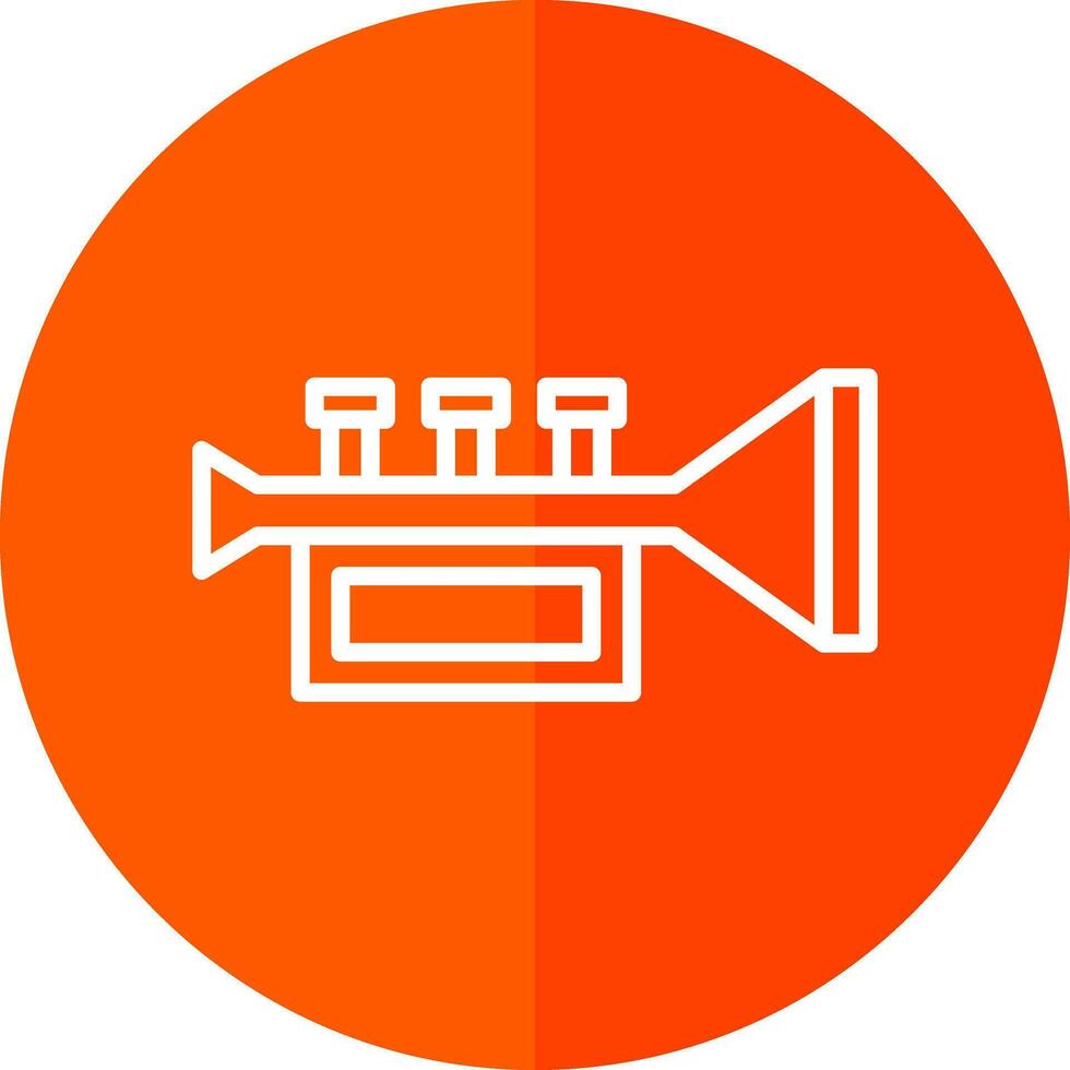 Trumpet Vector Icon Design