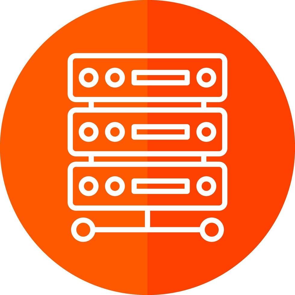 Server Vector Icon Design