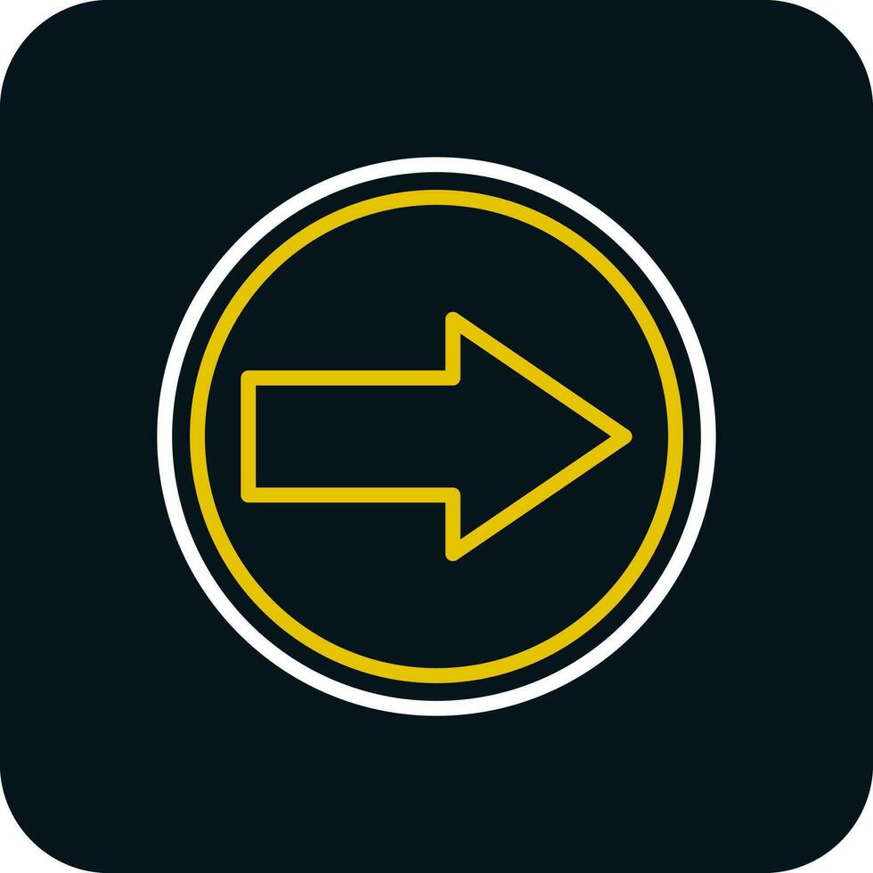 Right Arrow Vector Icon Design