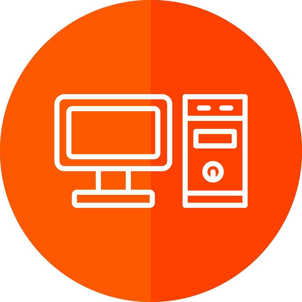 Computer Vector Icon Design