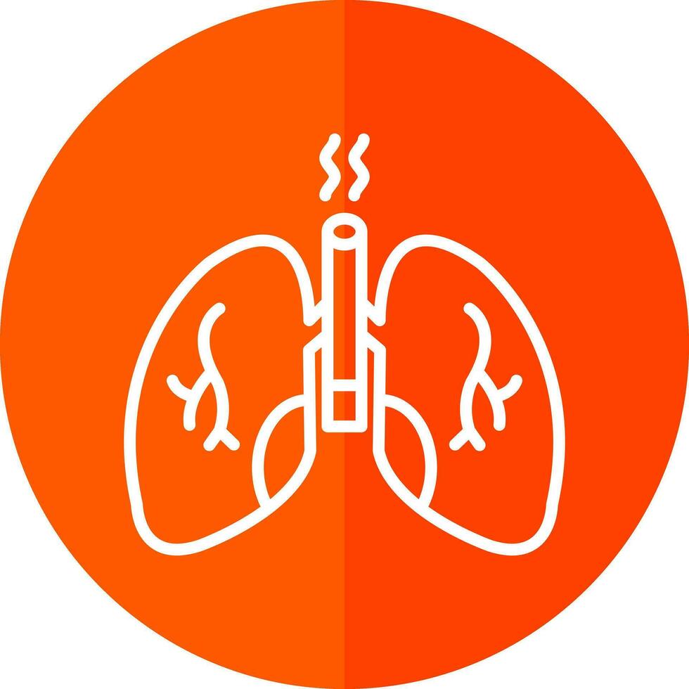 Lungs Vector Icon Design