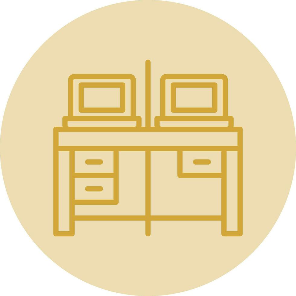 Work Space Vector Icon Design