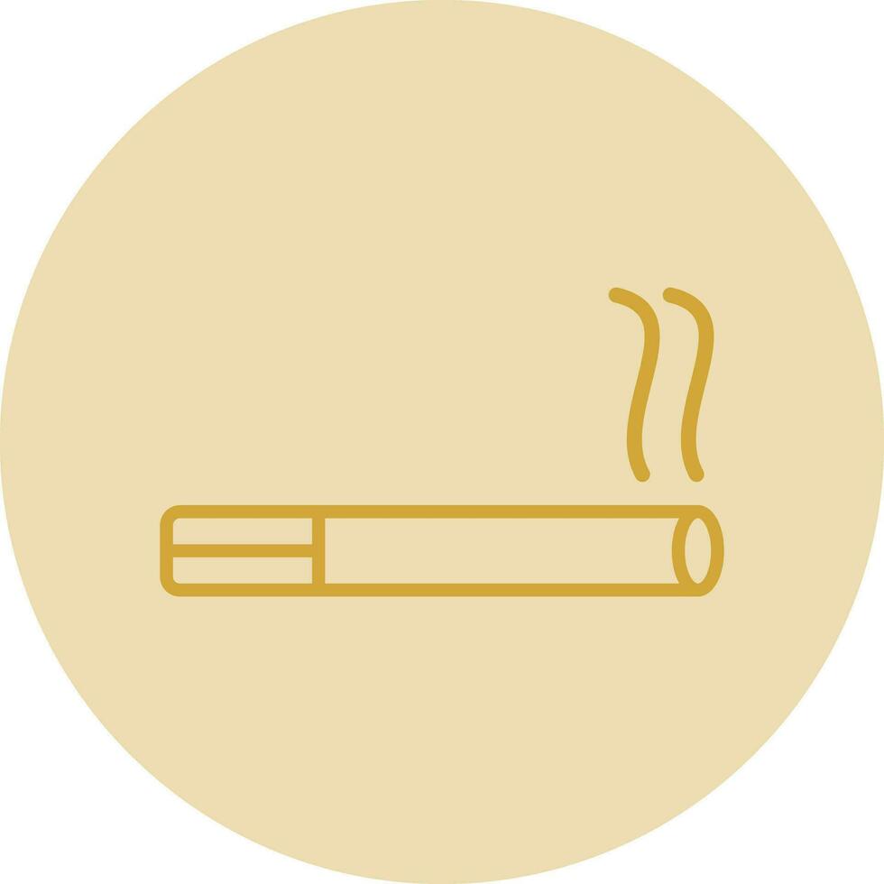 Cigarette Vector Icon Design