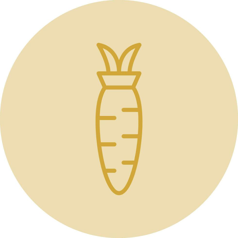 Carrot Vector Icon Design