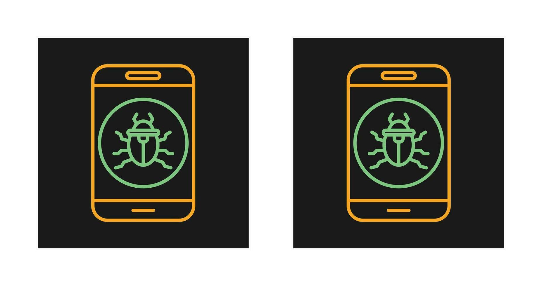 Mobile Virus Vector Icon