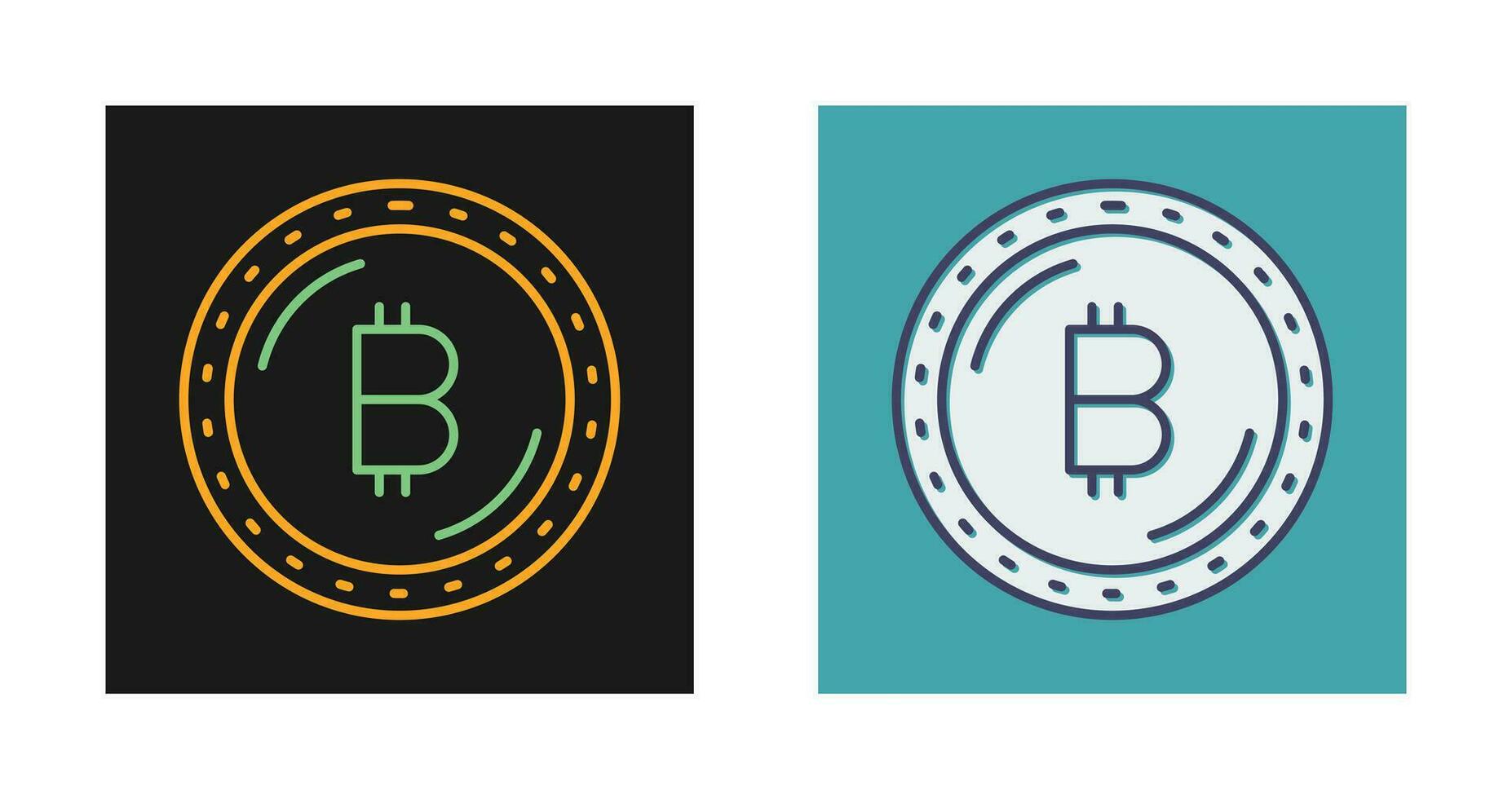 Bitcoin Currency Vector Icon