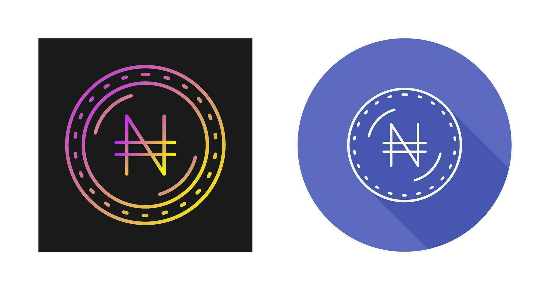 Naira Currency Vector Icon