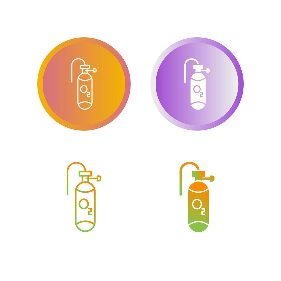 Oxygen Tank Vector Icon