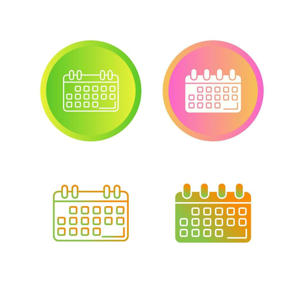 Calendar Vector Icon