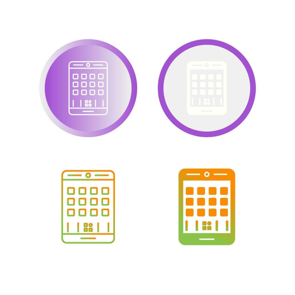 Mobiles App Vector Icon 27836653 Vector Art at Vecteezy