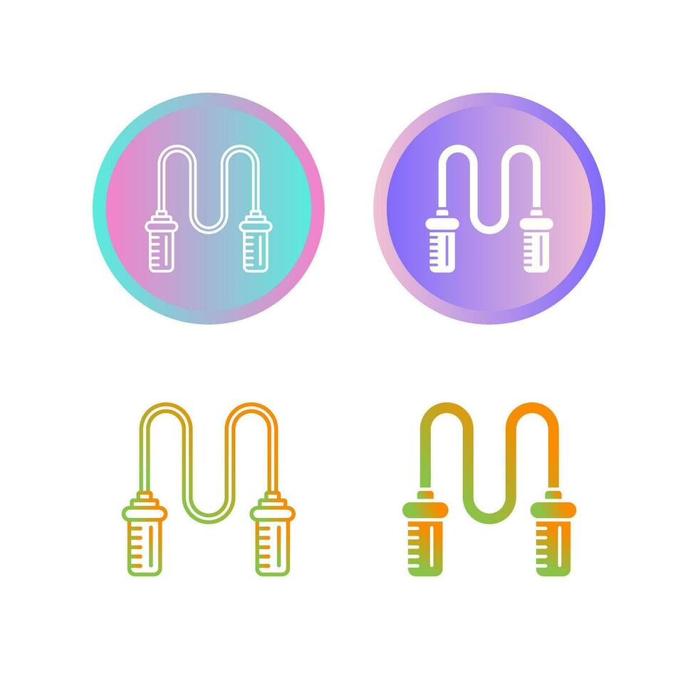 Jumping Rope Vector Icon