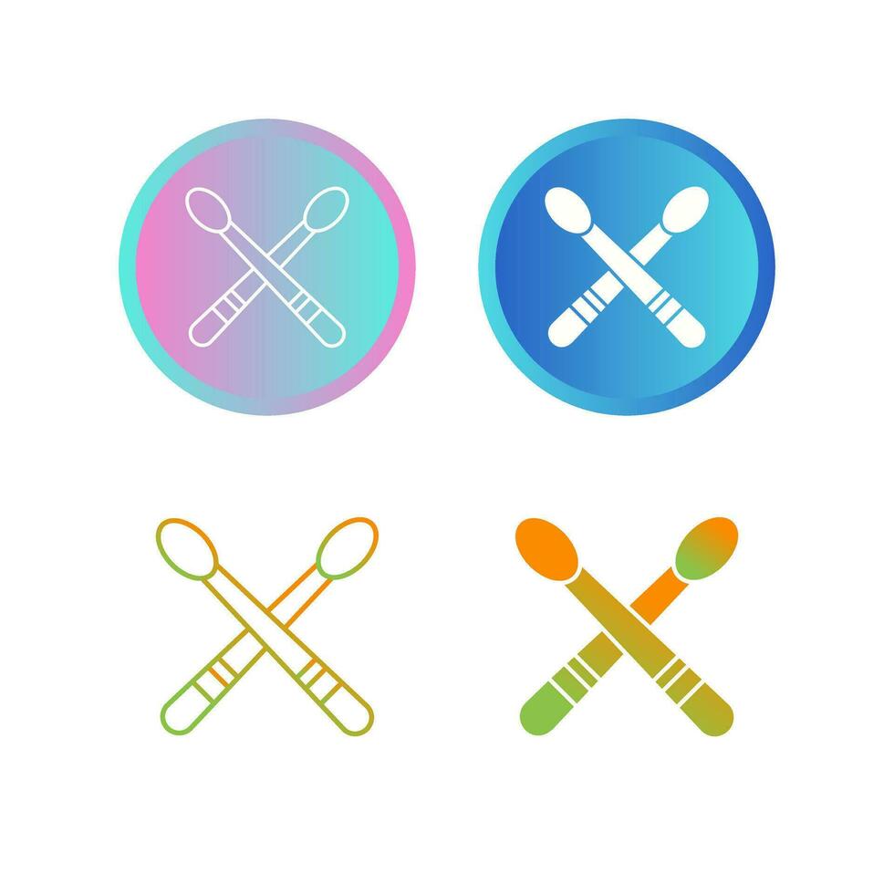 Drumsticks Vector Icon