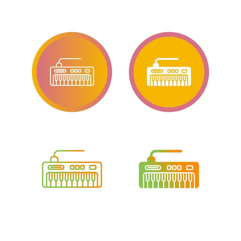 Piano Vector Icon