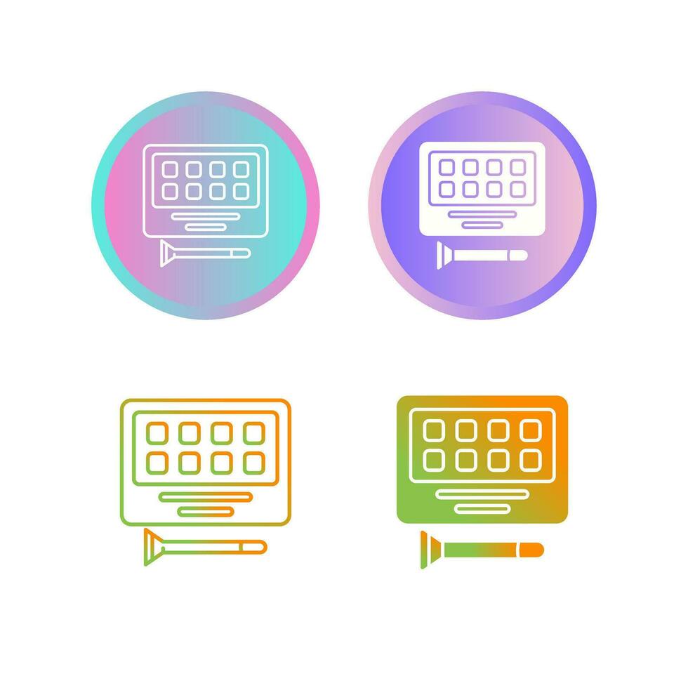 Eyeshadow Vector Icon
