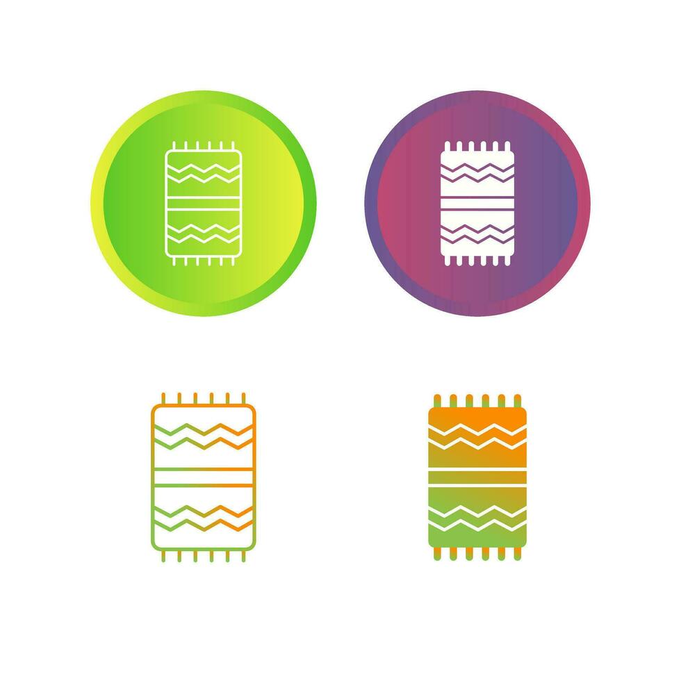Beach Towel Vector Icon