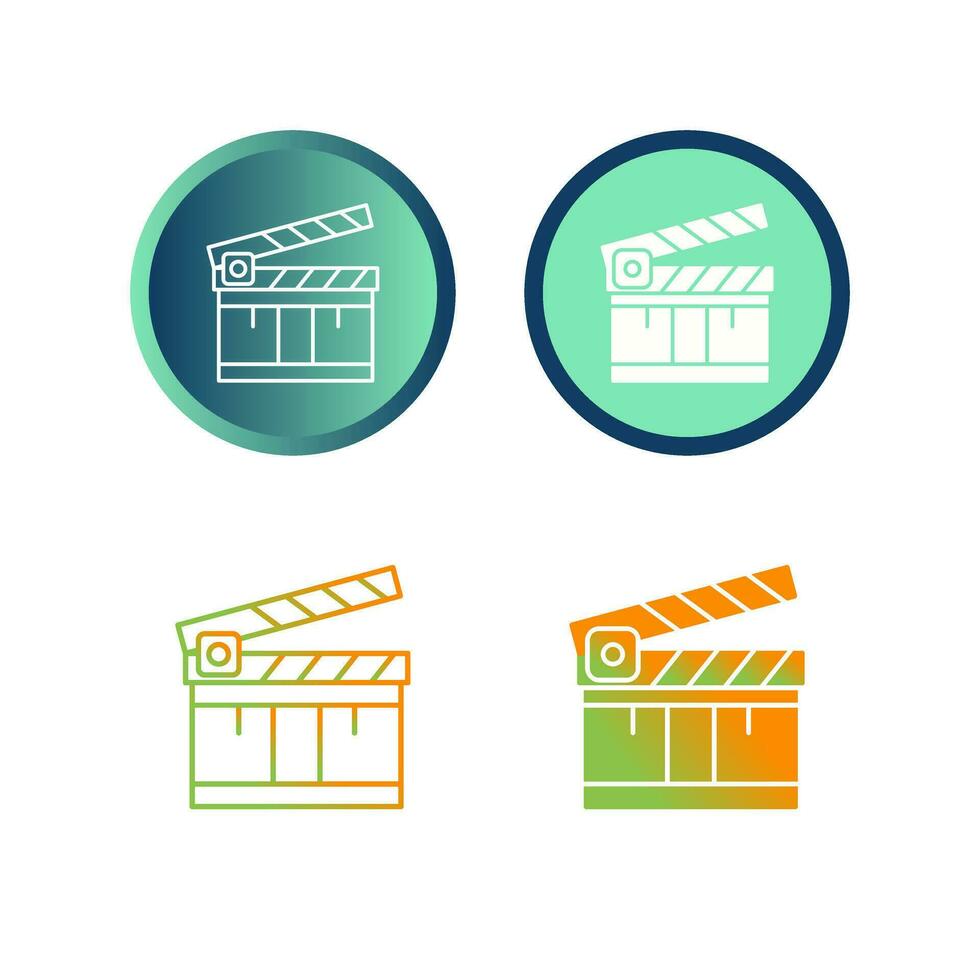 Clapperboard Vector Icon
