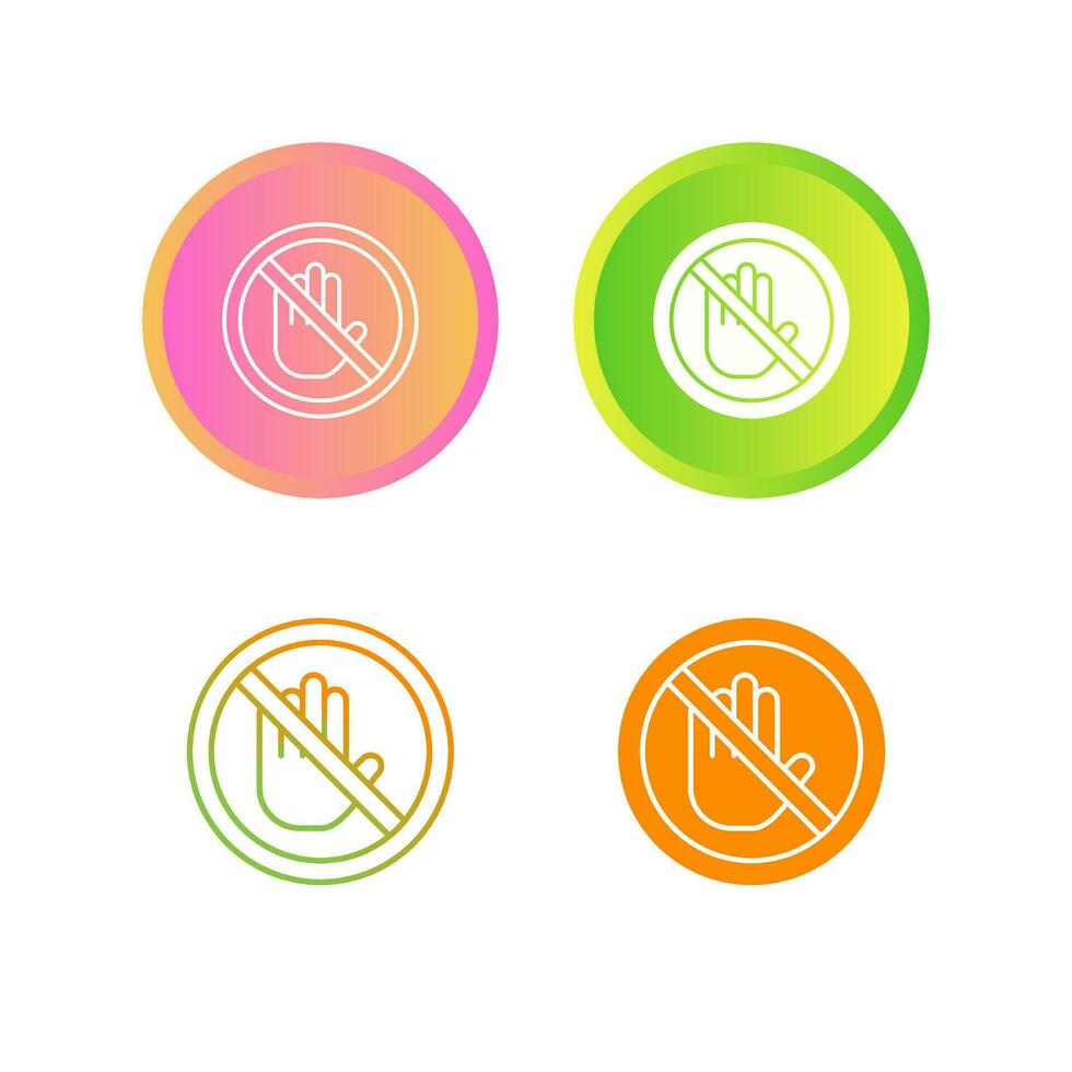 Stop Vector Icon