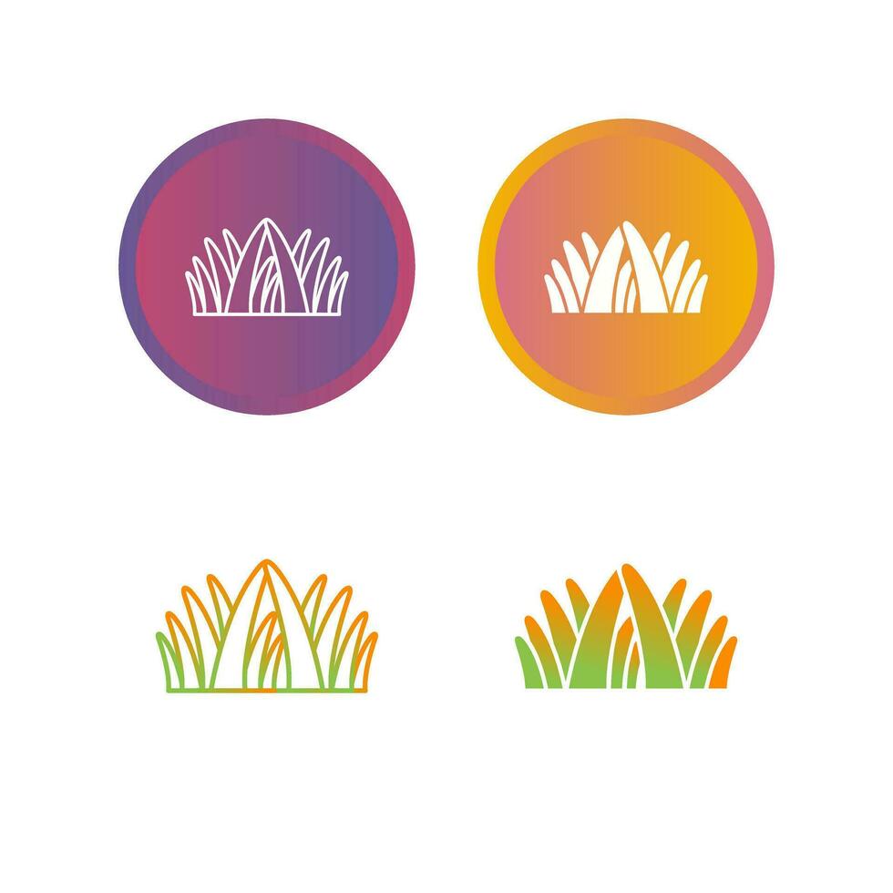 Grass Vector Icon