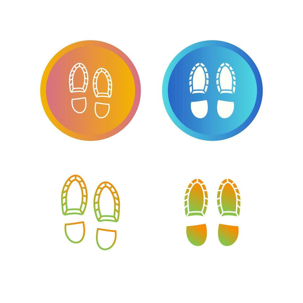 Footprint Vector Icon