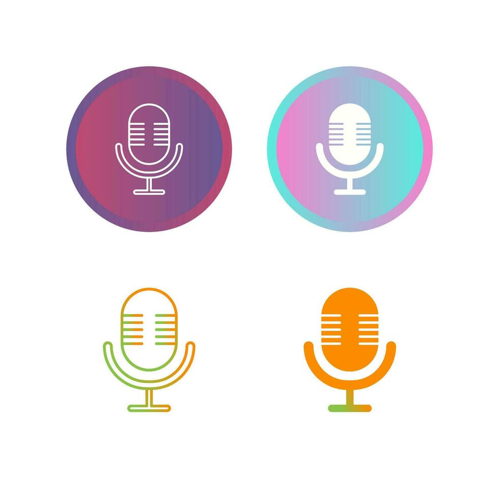 Microphone Vector Icon