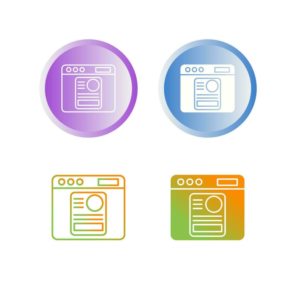 Blog Vector Icon