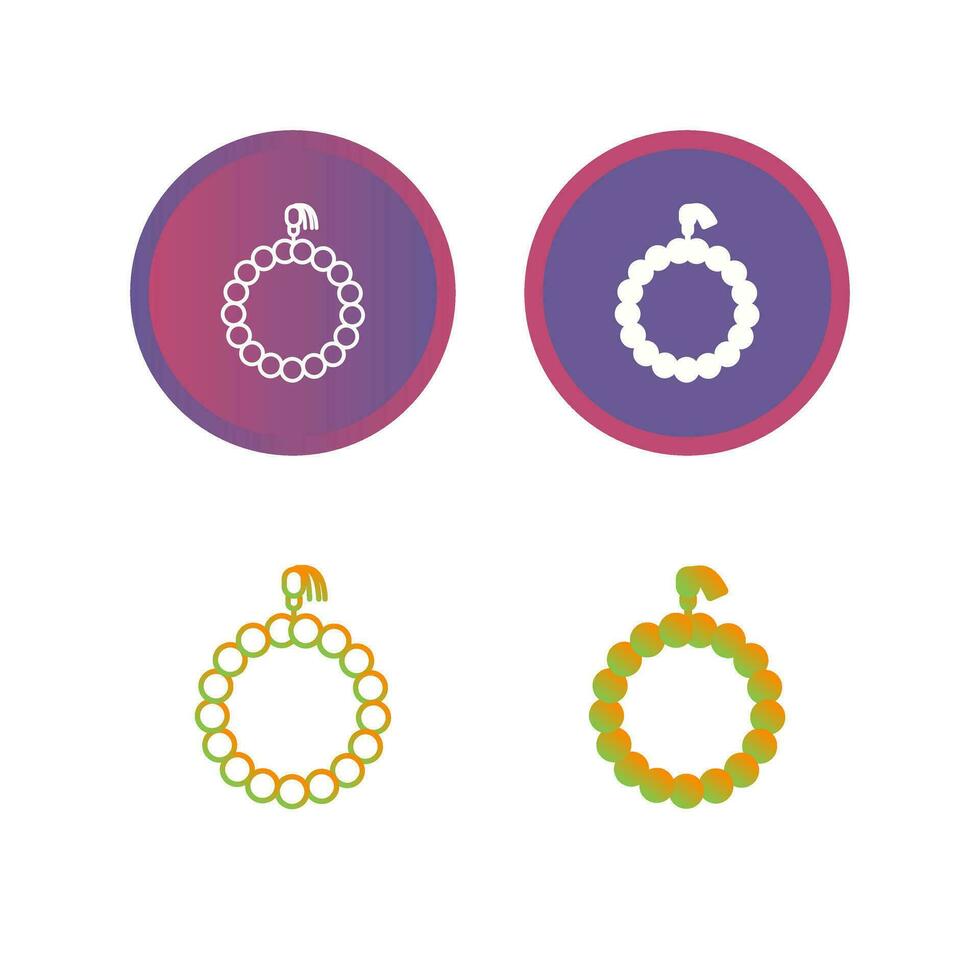Tasbih Vector Icon