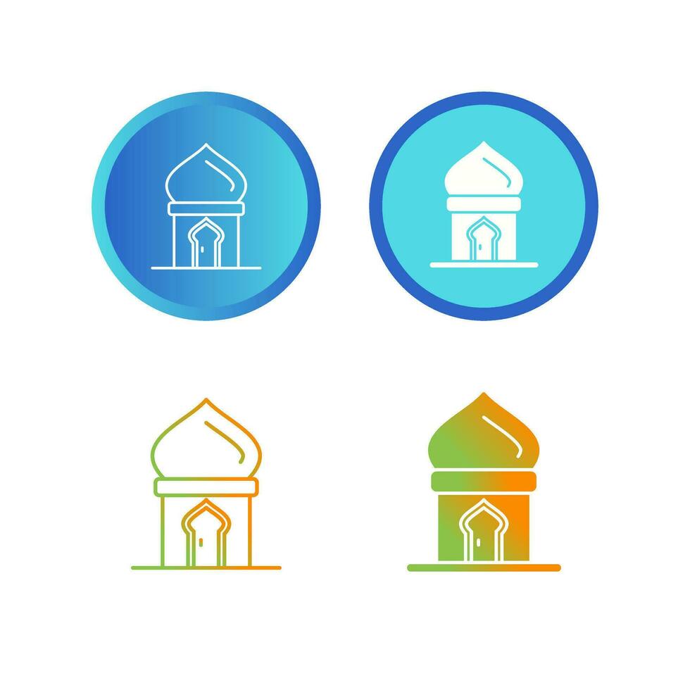 Masjid Door Vector Icon